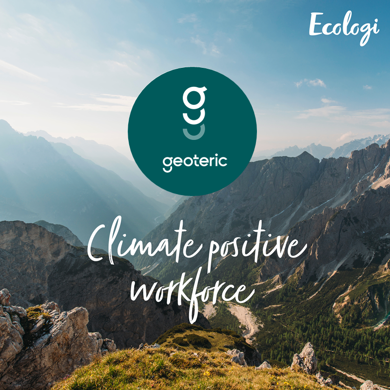 Choosing to partner with <a href="/Ecologi_hq/">Ecologi 🌍</a> was an easy decision for Geoteric! We are proud to support #climatepositive projects across the planet.  As new trees are planted each month, we will enjoy watching our Geoteric forest grow 🌲🌲🌲
#Sustainability #CollectiveAction
