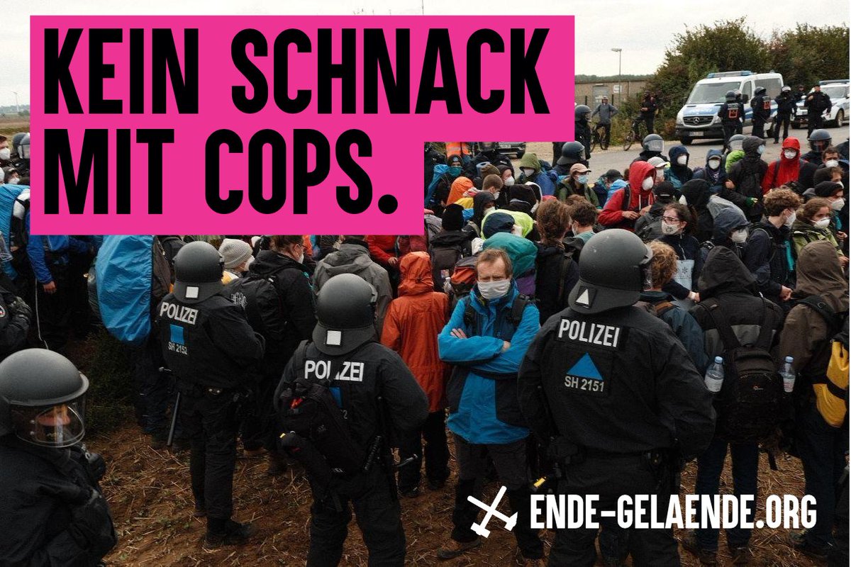 Kein Schnack mit Cops!

In der Aktion eine nettes Pläuschen mit Cops halten, das kennen wahrscheinlich viele mindestens beobachtend. Diesen Kontakt können im rassistischen System aber nicht alle Menschen so problemlos wie weiße Menschen eingehen. (1/4)