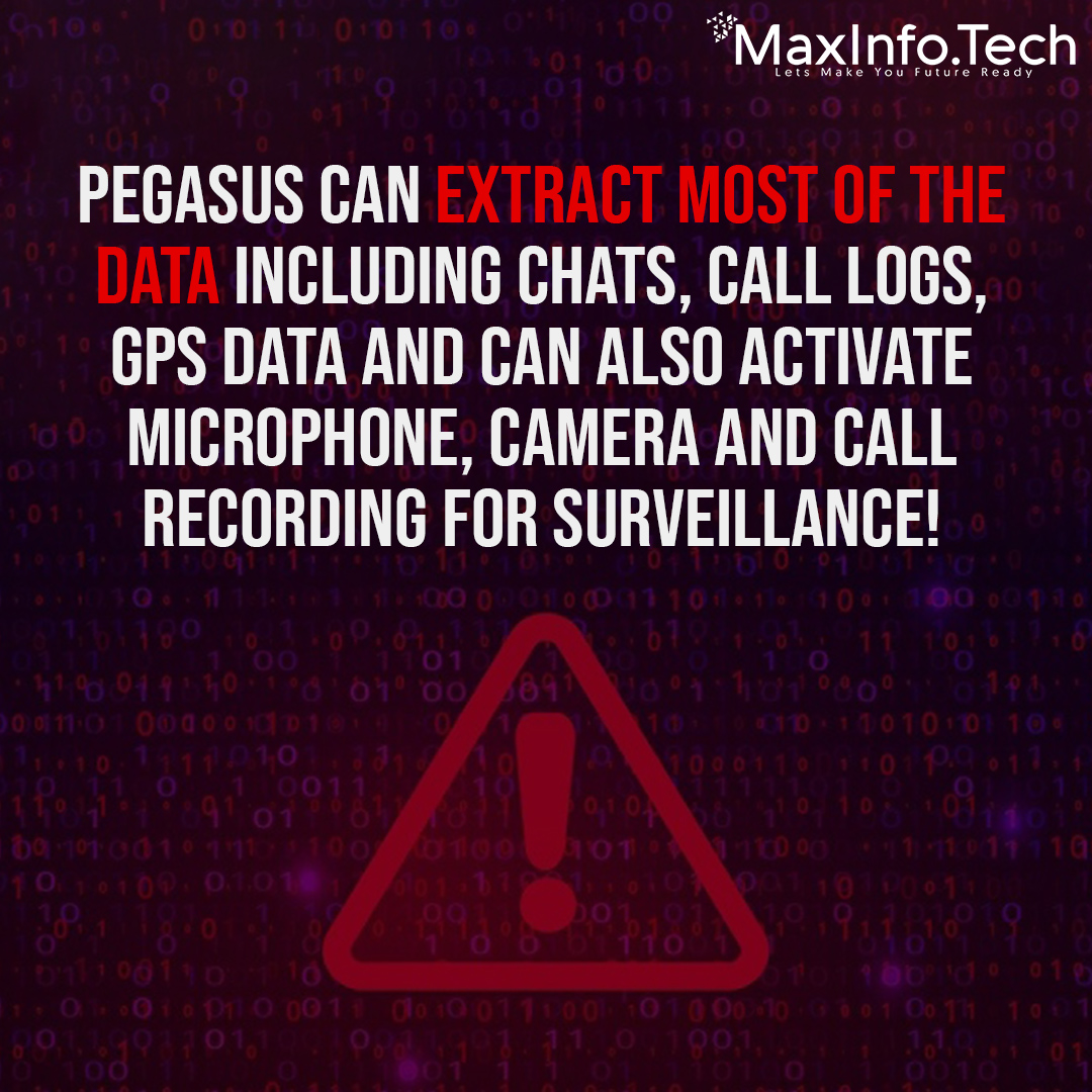 maxinfot's tweet photo. BEWARE of Pegasus!
#cybersecurity #cybercrime #malwareattack https://t.co/MezzjjgJmc