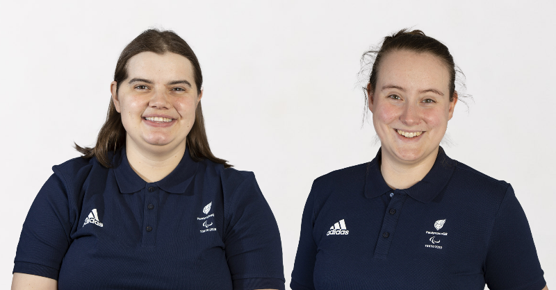 ParalympicsGB's tweet photo. We're delighted to announce archers Phoebe Paterson Pine and Victoria Rumary are on the plane to #Tokyo2020

#ImpossibleToIgnore
