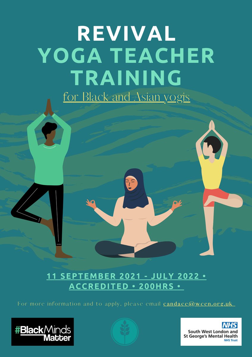 ruthvoon's tweet photo. Very excited to be part of this incredible project offering free yoga teacher training for young people from Black &amp; Asian heritage to spread the benefits of yoga back into their communities

Please share with anyone you know who may be interested https://t.co/rVQG821dfq