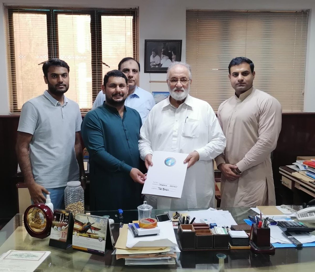 The Punjab School has signed an Agreement to expand its branches.
The event was attended by the owners of The Punjab School Taj Bag Franchised Campus
 Mr Muhammad Umer Rasheed and Muhammad Usman Rasheed.