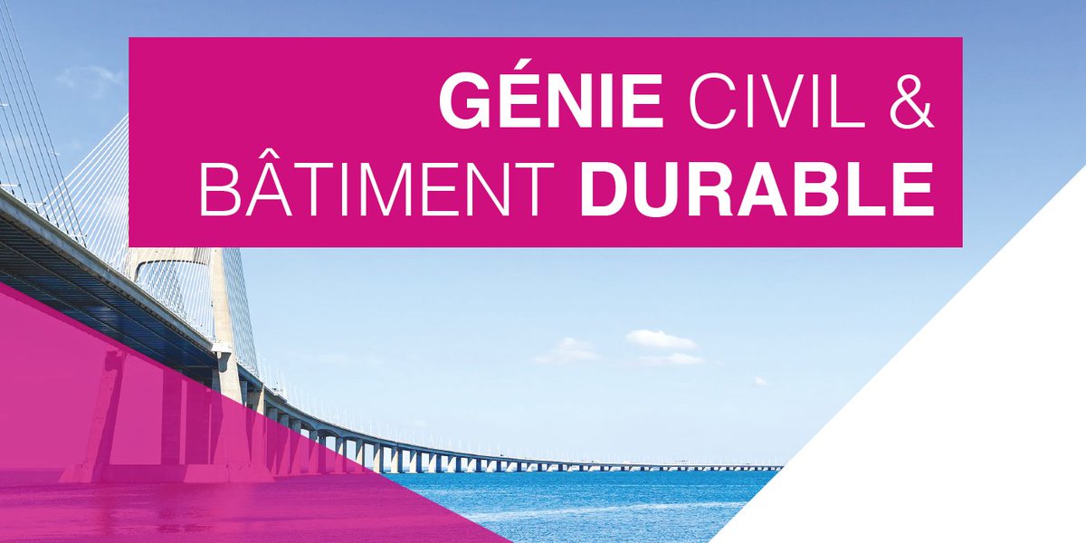 IMTMinesAles's tweet image. Le génie civil vous intéresse ? 👷‍♀️👷

Découvrez les formations en Génie Civil &amp;amp; Bâtiment durable bit.ly/formationGCBD  

#IMTMinesAlès #ingénieur #alès #bâtiment #durable
