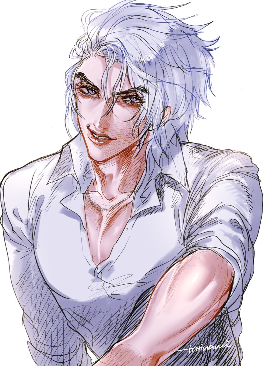 嘘喰い 斑目貘 𝘁𝗮𝘁𝗶𝗻𝗮𝗺𝗶 Commision Openのイラスト