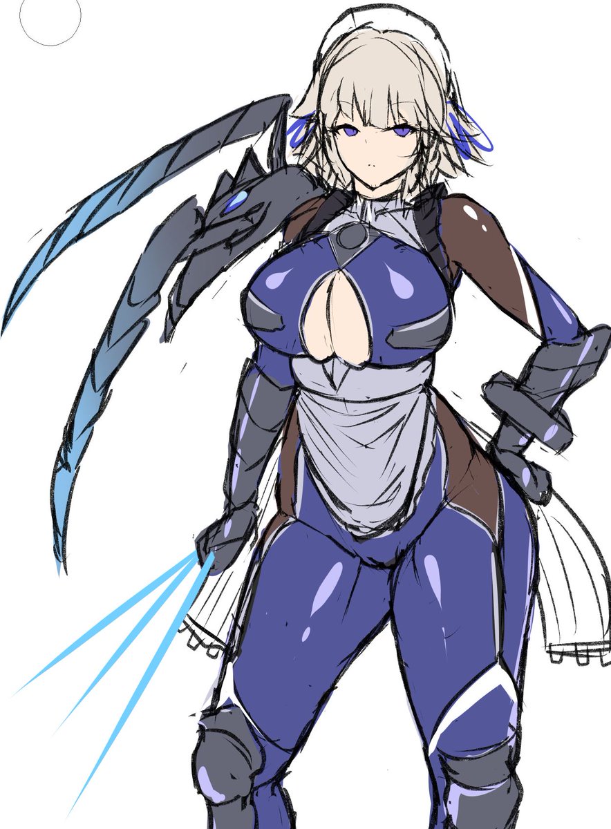 対魔使用人サクヤ(Newスーツ) 