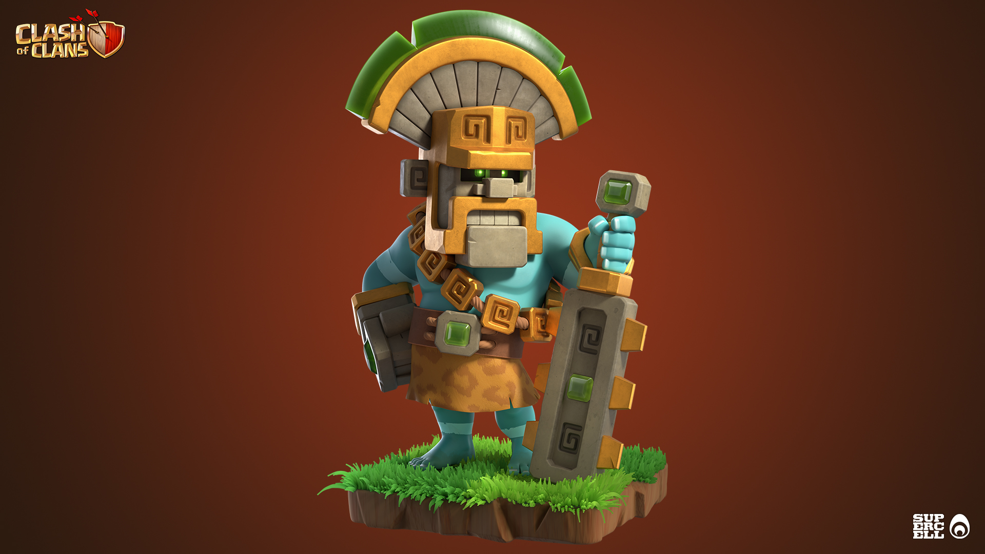 ArtStation - Clash Royale - King, Ocellus - Art & Production Services