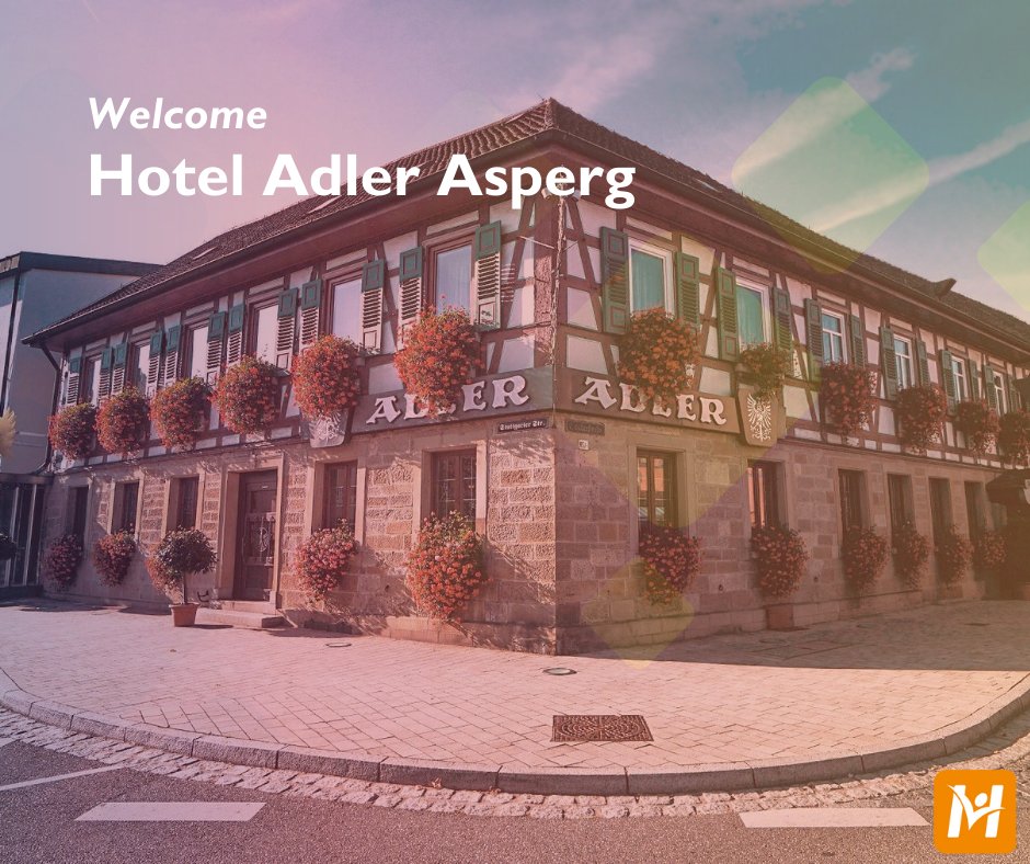 We want to welcome a new hotel to SmartHOTEL: <a href="/Adler_Asperg/">HOTEL ADLER</a>. 👋😄 This hotel has many facilities to make guests feel at home. The Smart Channel Manager helps them to increase their online visibility. #hoteltech #hospitality #hotelindustry #onlinedistribution #helpinghoteliers