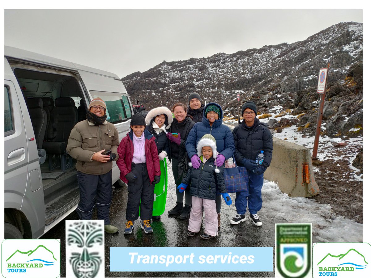 Backyardtours's tweet image. Let's go play in the snow ❄️
From Turangi or National Park Village Park n Ride 🚌⛄❄️
Book Now your transport in advance👍
backyardtours.com
Peace of mind 🙏

Winter 2021 ❄️ 🚌⛄🏂⛷️❄️

#backyardtours #winter  #turangiproud #tongariro #turangi #lovetaupo  #visitruapehu
