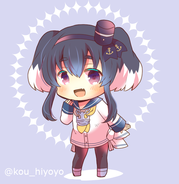 時津風(艦これ) 「時津風好き好き! #艦これ版深夜の真剣お絵描き60分一本勝負
#艦これ版真剣お絵」|ヒヨヨ@skeb募集中のイラスト