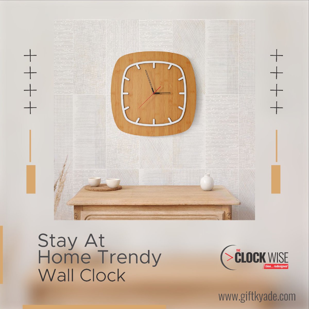 GiftKyaDe's tweet image. Beautify &amp;amp; amplify the grandeur of your walls with this extraordinary timepiece 🕰✨

#walldecor #homedecor #designerclock #clockwise #giftkyade