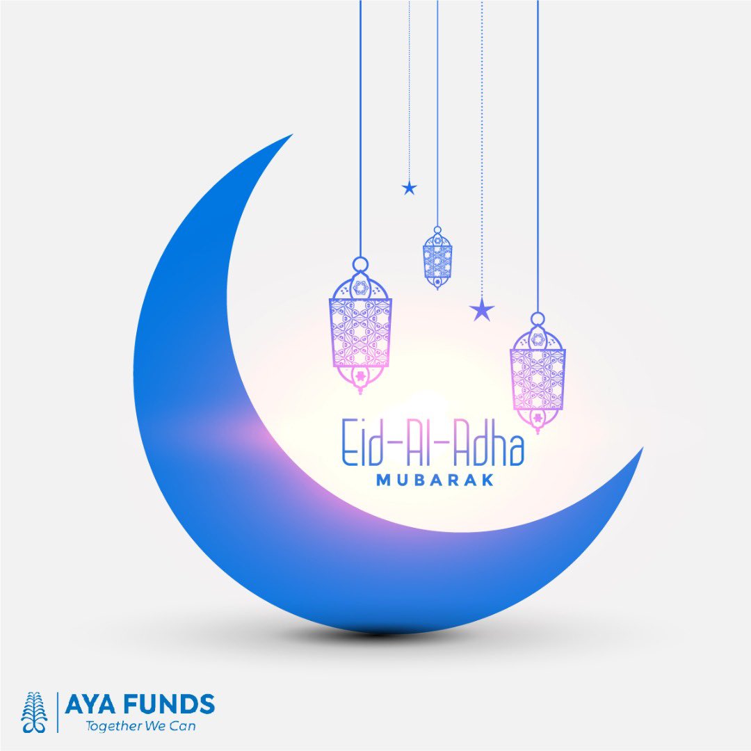ayafunds's tweet photo. we wish you our Muslim brothers and sisters Allah's blessings during this celebration of sacrifice. 
Happy Eid Al-Adha from all of us at Ayafunds#africa#islam#love https://t.co/3UCWuTS4I9
