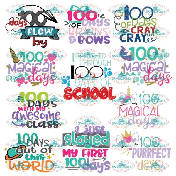 100 Days Of School Bundle cut files, 100 days brighter, 100 days
svgland.com
.
#svglandshop
#digitaldownloadsforsale #digitaldownloads
#digitaldownload #cricutsvg #svgshop #svgdesign
#cricutsvgfiles