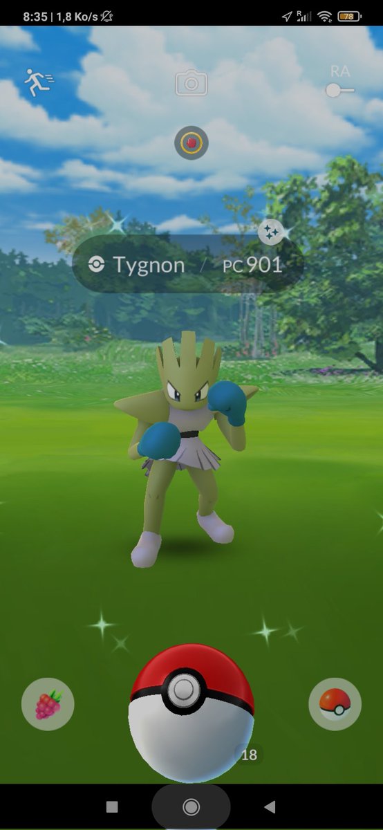 Bienvenue Tygnon ! ✨ ,🥳

#ShinyCheck #PokemonGo #shinypokemon  #Tygnon