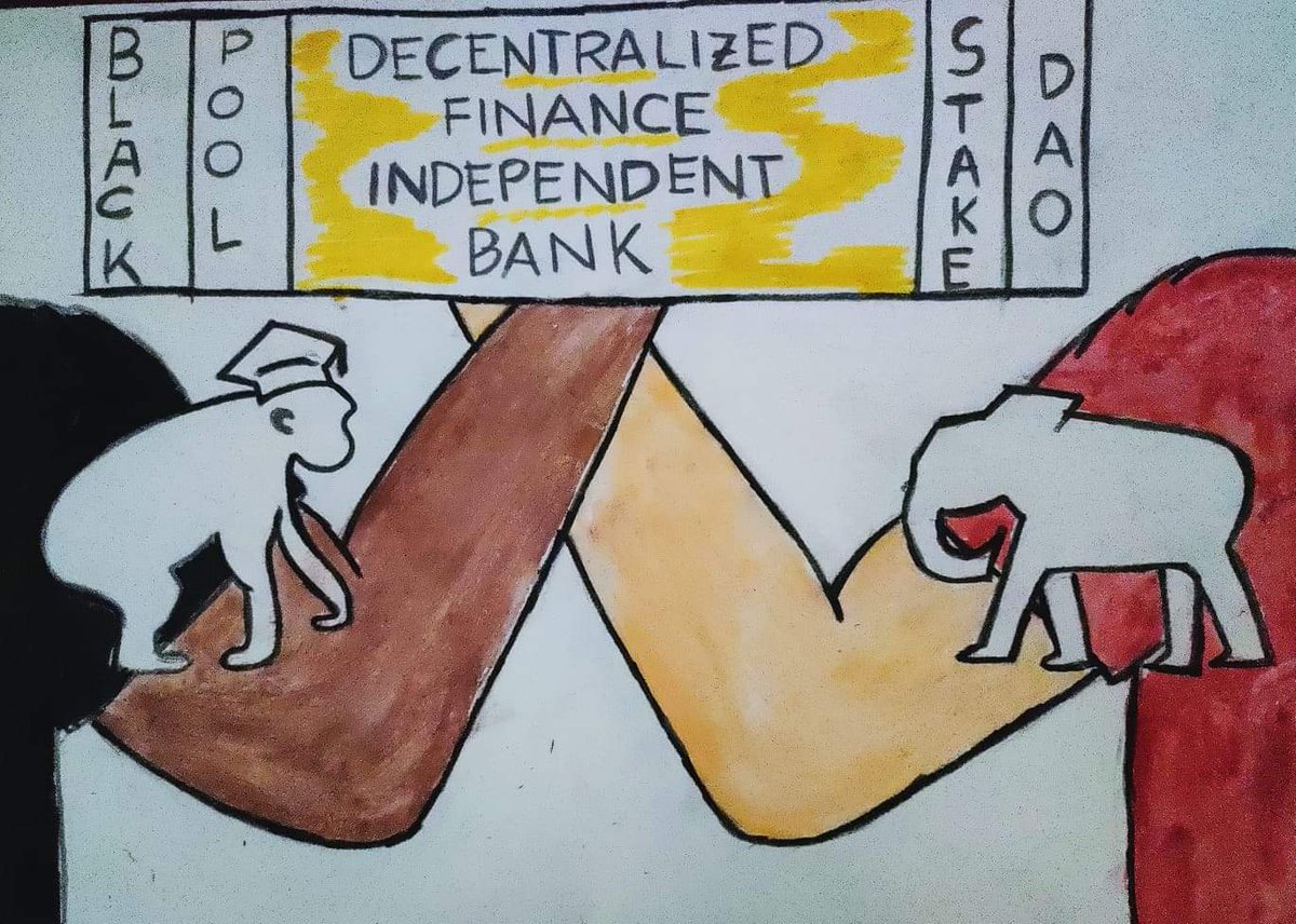 ADLKdoT's tweet photo. @BlackpoolHQ @StakeDAOHQ From the Epic Handshake meme!!
#BPSDART https://t.co/UVQ7gMytB7