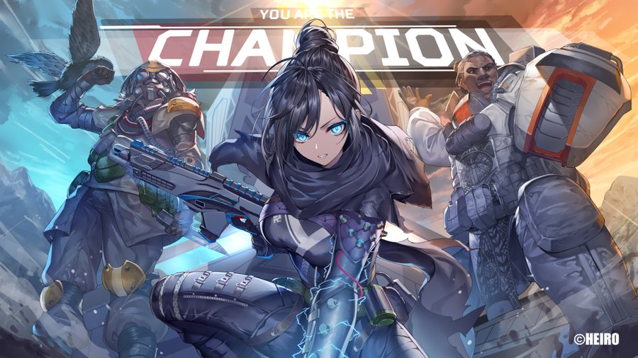 イラストレーターの へいろー が描いたロード画面壁紙がもらえる Apex Legends のtwitchキャンペーンが実施中