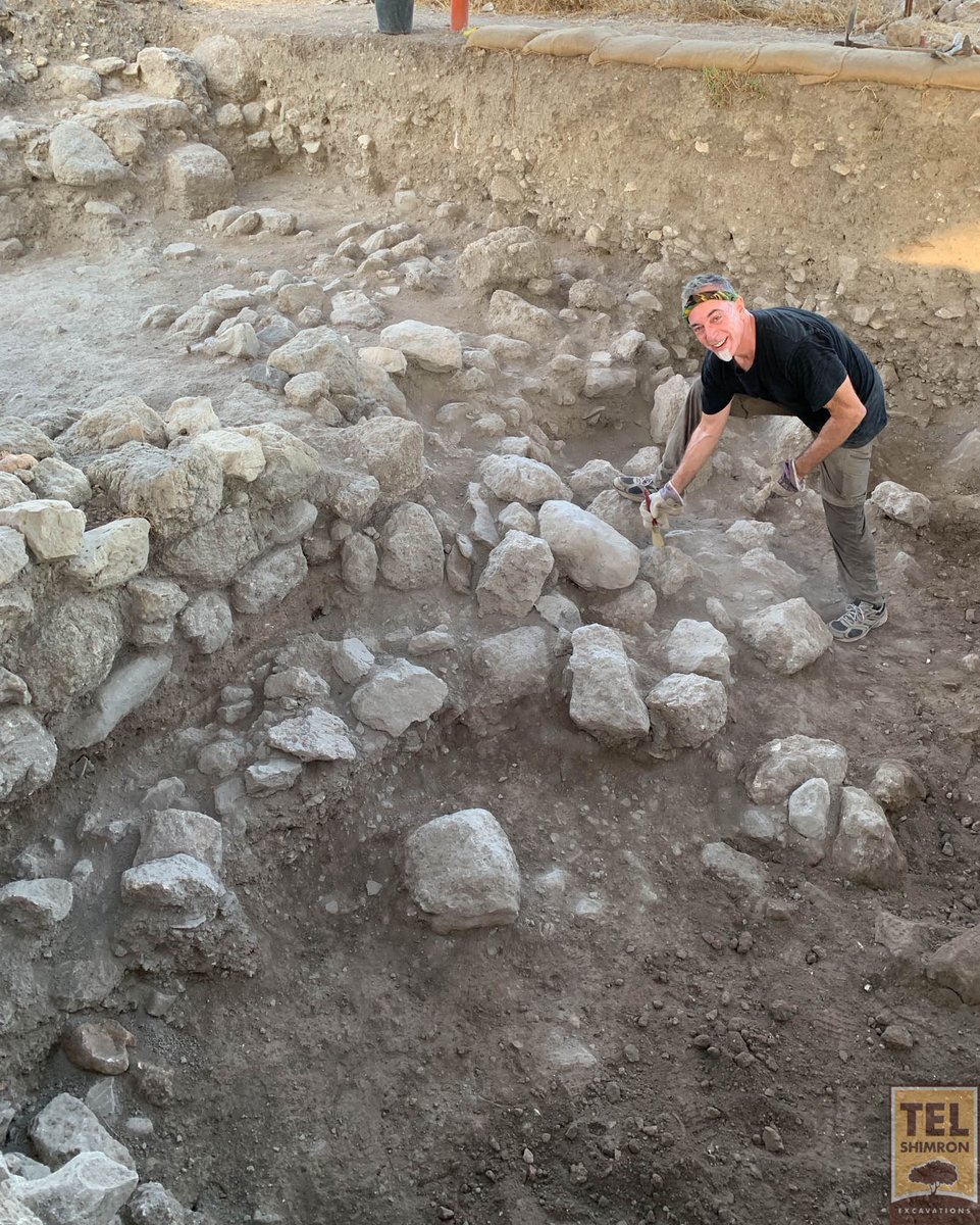 Much work goes into excavating walls and cobble surfaces, and getting them ready for photography! We demand a surprising amount of sweeping dirt. 

#Israel #archaeology #FieldExcavation #Ancient #VisitIsrael