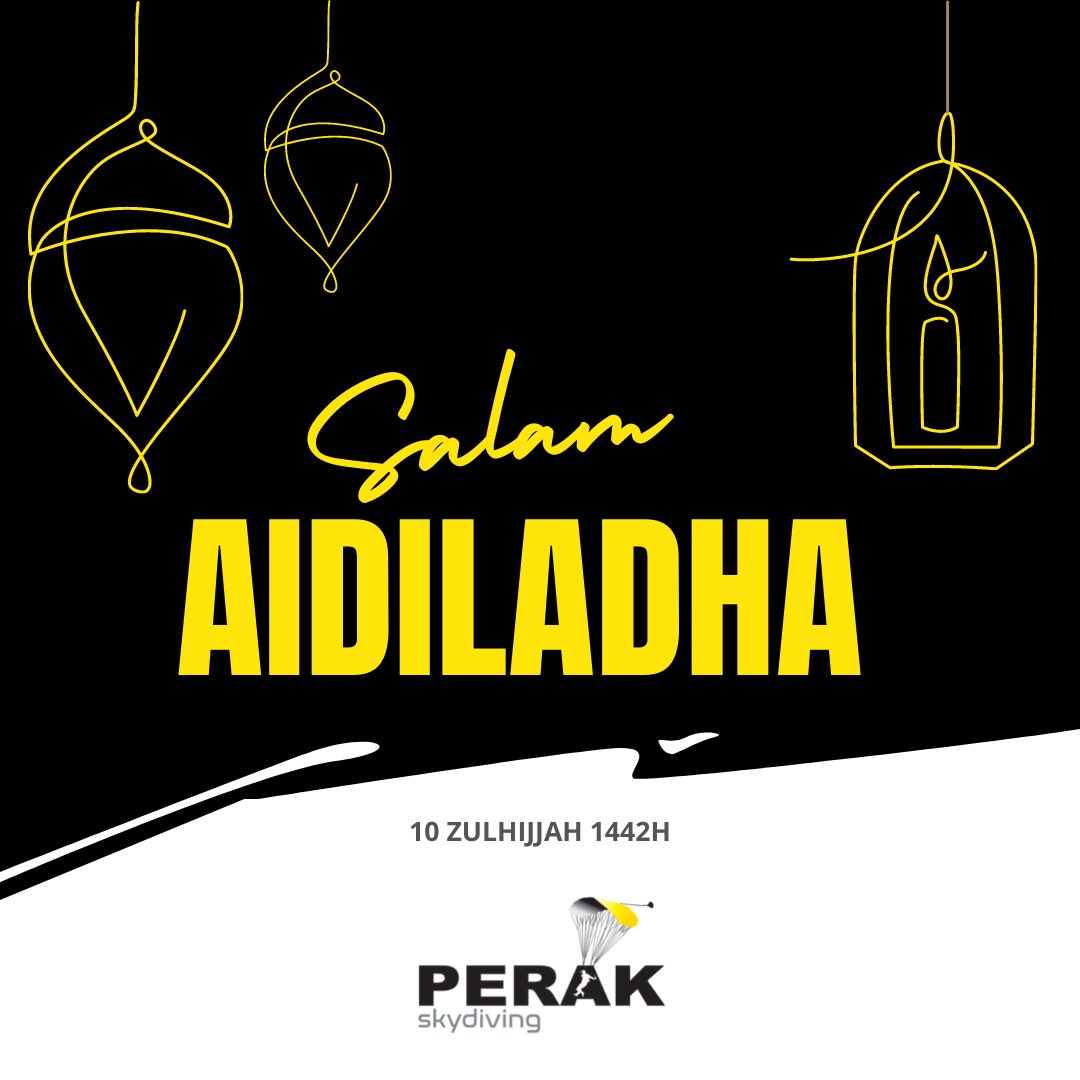 Perak_Skydiving's tweet photo. Selamat Hari Raya Aidiladha

#EidAdha #EidMubarak https://t.co/gYsQJZxAae