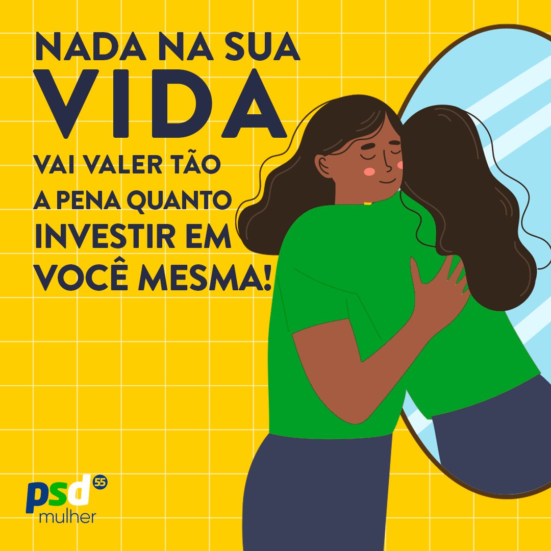 PSDMulher55's tweet photo. Comece o dia pensando em você. Invista em VOCÊ! 

#mulheresunidas #mulheresfortes #somosfortes #vamosjuntas #juntassomosmais #empoderese #unidassomosmaisfortes #mulherindependente #forçafeminina #mulhernopoder #mulhernapolitica https://t.co/d6mWjuRq2x