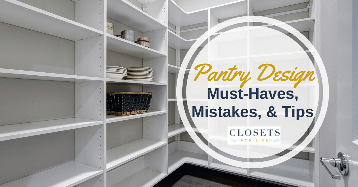 ClosetsForLife's tweet photo. Get our insider tips on what features are a must-have &amp; what mistakes to avoid when planning the ultimate kitchen pantry storage! https://t.co/5qAT67MrwG #kitchenpantry #pantry #kitchenstorage https://t.co/EsNHBT0ZvL