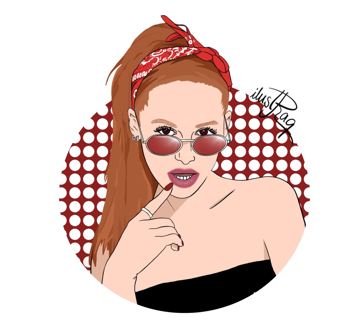 ilustraq's tweet image. @madelainepetsch 🍒
