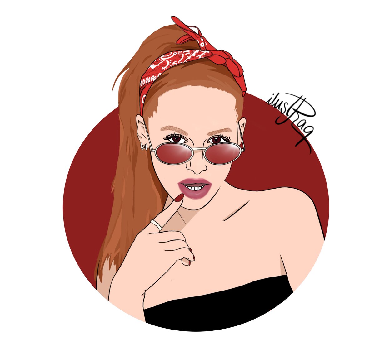 ilustraq's tweet image. @madelainepetsch 🍒
