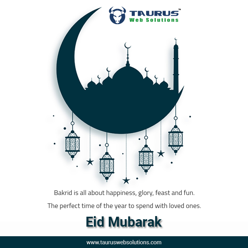 taurusweb's tweet image. Bakrid is all about happiness, glory, feast and fun. The perfect time of the year to spend with loved ones.
Eid Mubarak
#tauruswebsolutions #bakrid #eid #eidmubarak #eid #ramadan #stayhome #mubarak