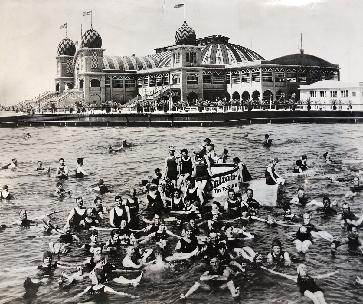 UtahRecorded's tweet image. Did you know that this famous photograph of the Great Saltair is a fake?