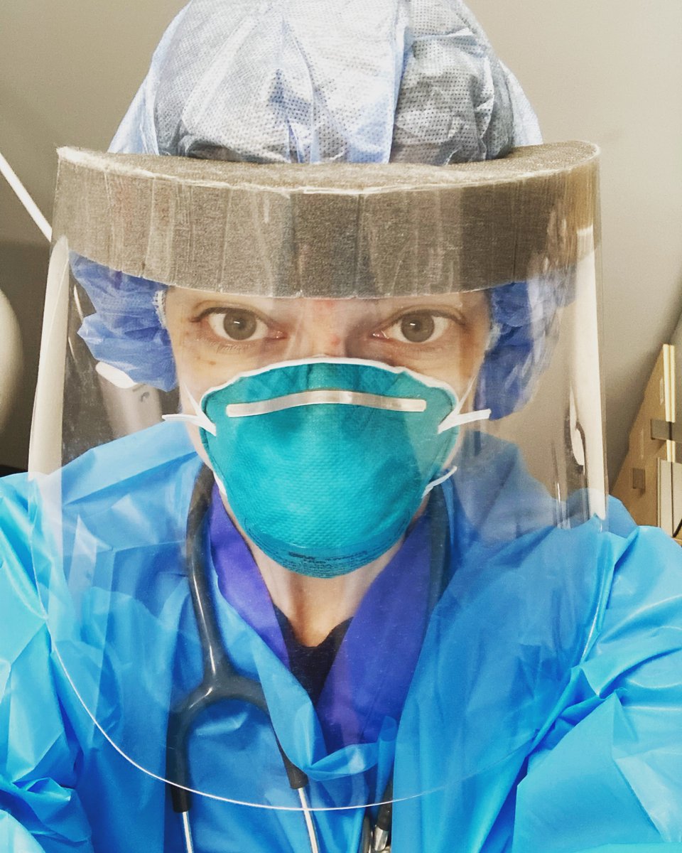 With COVID cases on the rise again, we are back to wearing full PPE.

#covid #pandemic #ppe #deltavariant #getyourvaccine