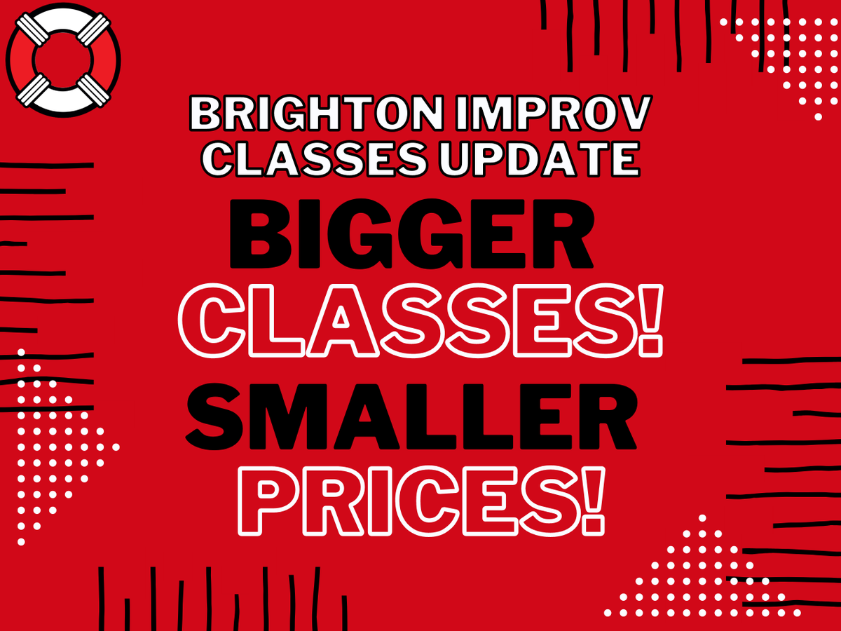 maydaysimprov's tweet photo. In case you missed it... Beautiful news! 😍
For booking & more info on all classes go to - https://t.co/k6F8RCKgGW
#RealLife #BrightonImprov #BackToPlay #ImprovInRealLife #RealLifeFunTimes
#NothingStopsTheProv #improv #ImprovComedy #ImprovClasses https://t.co/dm2zzPFDej