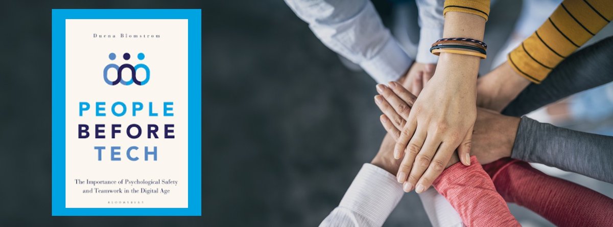 Parnassus4Biz's tweet image. As new technologies are introduced, teams and individual employees are often taken for granted. In #PeopleBeforeTech, @DuenaBlomstrom shines new light upon the importance and potential of teams in modern organizations. #psychologicalsafety #digitalage