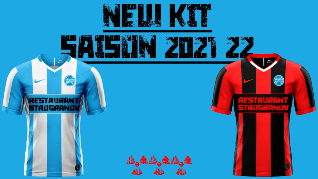 RistovZenith's tweet photo. Le Zénith Ristov est fier de vous présenter les nouveaux maillots officiels du club pour la saison 2021/22. #FSFLIVE #RISTOV https://t.co/kGj6JZHx8C