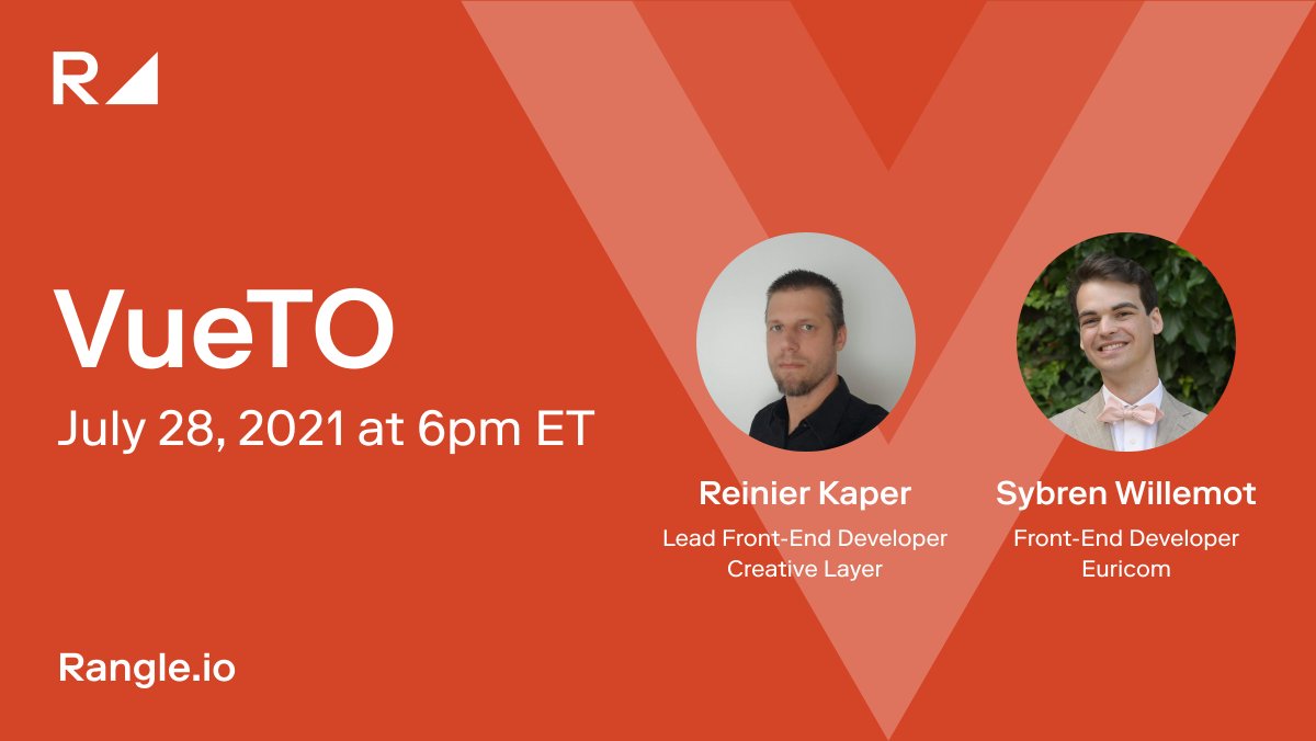 Our first Vue meetup of the year coming up. 

Join us to hear from two VUE experts from the VUE Amsterdam Community. 

Registration here: hubs.li/H0ShG3C0