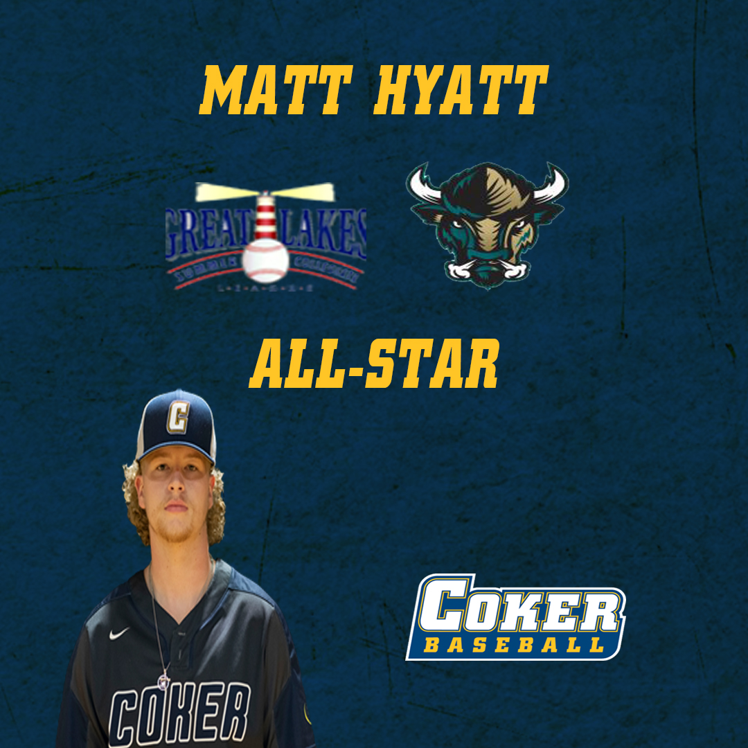 Coker_Cobras's tweet photo. Zachary Hinson and Matt Hyatt of @CokerU_Baseball were named All-Stars in their respective summer leagues, while Triston Fowler was named the Pitcher of the Week in @ONSLBaseball - STORY: https://t.co/xzCVllAEIs #CokerBASE #GoCobras #CokerPride https://t.co/RQbSdWzwfC