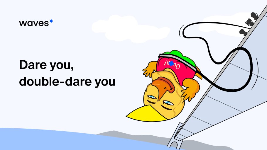 wavesducks's tweet image. Okay, hunters! Once again you surprised us with your creativity: you’re making tattoos, creating merch with Waves Ducks and collaborating to make pics. Show must go on! Here's a new round — "Dare you or not"!

The question is: what are you ready to do for getting an NFT-duck?