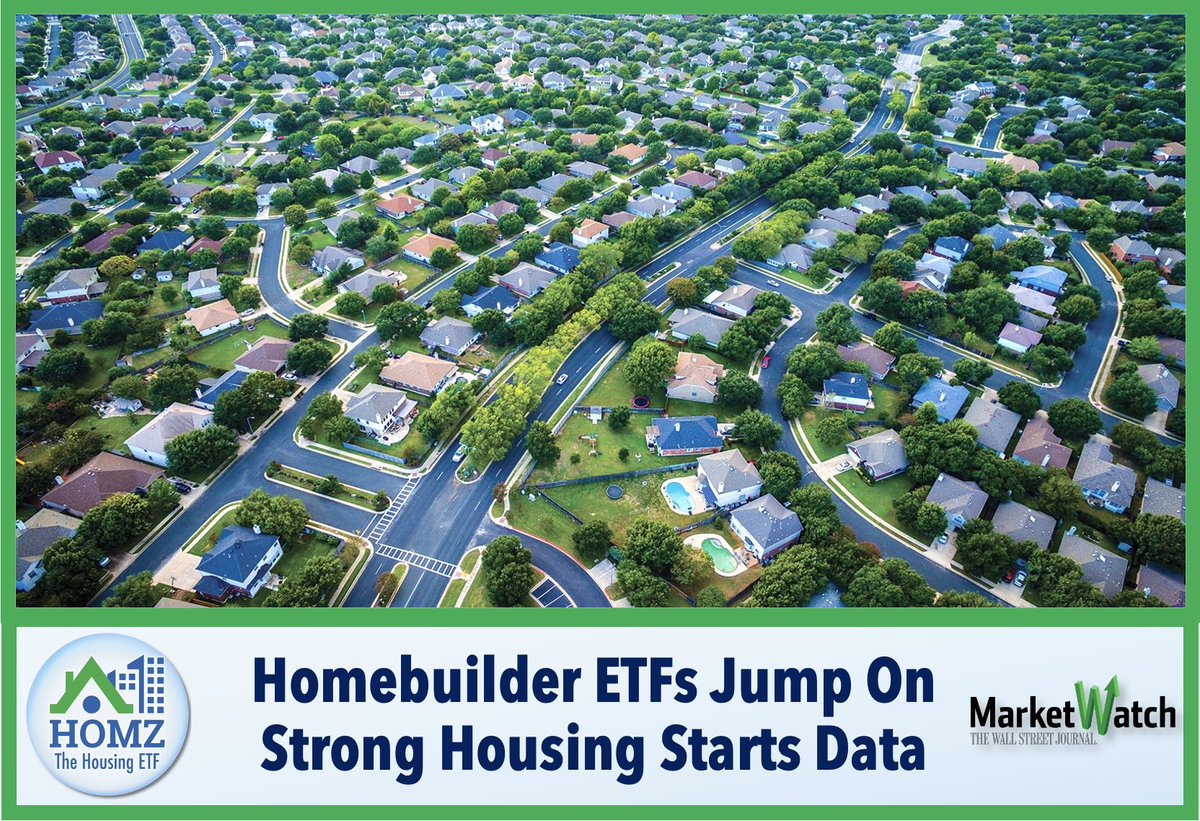 HousingETF's tweet photo. Thank you to @MarketWatch for highlighting HOMZ - Hoya Capital Housing ETF - listed on the @NYSE! 

🏡 $HOMZ is an Exchange Traded Fund that offers diversified exposure across the US Housing Sector!

To read the article click here: https://t.co/pcsV3B8ZdT https://t.co/jTNzLvOPF0