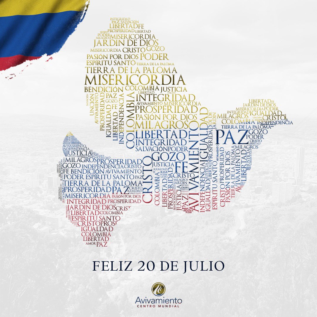 avivamiento's tweet image. #Colombia🇨🇴 ...Comprende las palabras, del que murió en la Cruz.
"En tu simiente serán benditas todas las naciones de la tierra" Gn. 22:18