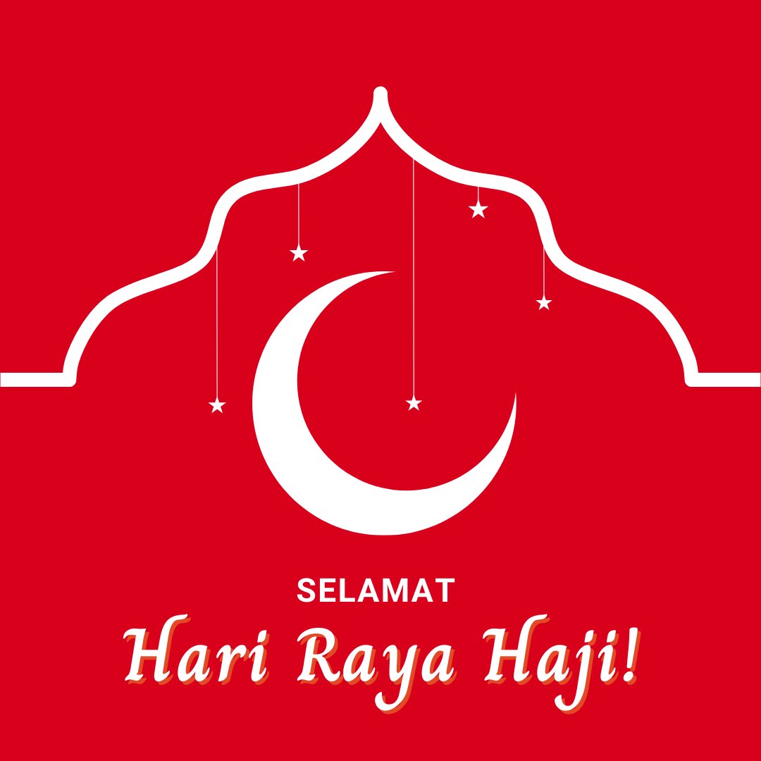 Selamat Hari Raya Haji to our Muslim families and friends! Wishing you the most unforgettable celebration and a life full of happiness.