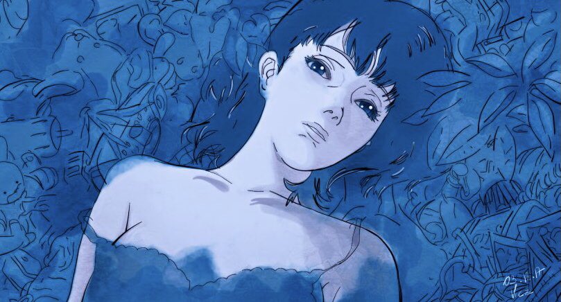 под синей грустью