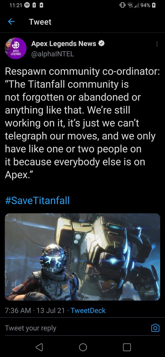@thedeadname @Respawn Its not that they havent acknowledged us, because they have.  Its just the TF games are so low on their priority list that it doesnt matter to them.