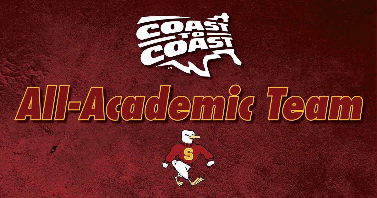 Salisbury Athletics (@suseagulls) on Twitter photo Salisbury lands 189 student-athletes on <a href="/C2CAthConf/">Coast-To-Coast Athletic Conference</a> All-Academic Team
It is the third consecutive year that over 50 percent of SU student-athletes in C2C-sponsored sports qualified for the academic all-conference list.
#GoGulls #whyd3
READ MORE ā”ļø suseagulls.com/x/tqtfe Salisbury lands 189 student-athletes on <a href="/C2CAthConf/">Coast-To-Coast Athletic Conference</a> All-Academic Team
It is the third consecutive year that over 50 percent of SU student-athletes in C2C-sponsored sports qualified for the academic all-conference list.
#GoGulls #whyd3
READ MORE ā”ļø suseagulls.com/x/tqtfe