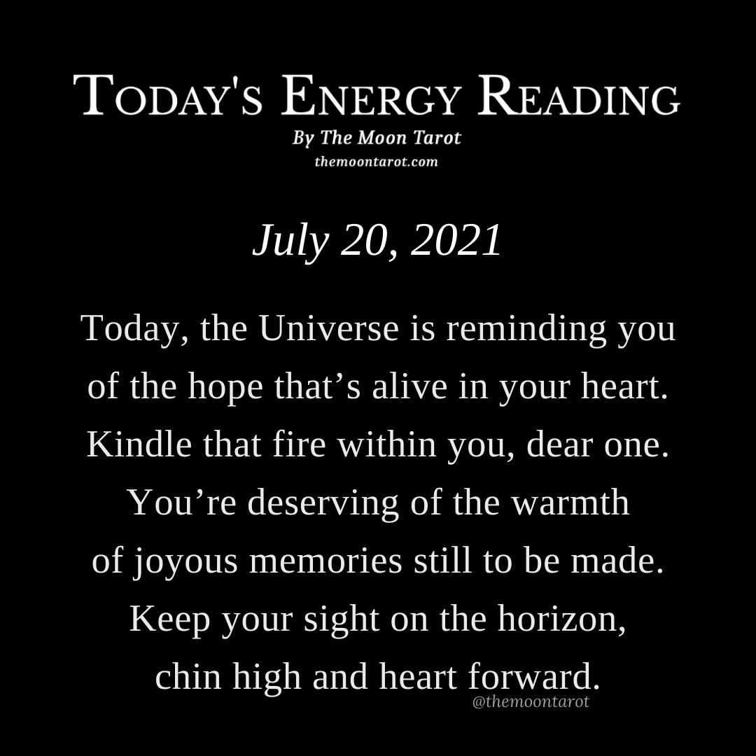 themoontarot_'s tweet photo. Today's Energy Reading: July 20th, 2021 https://t.co/Z6GHfhaIR8