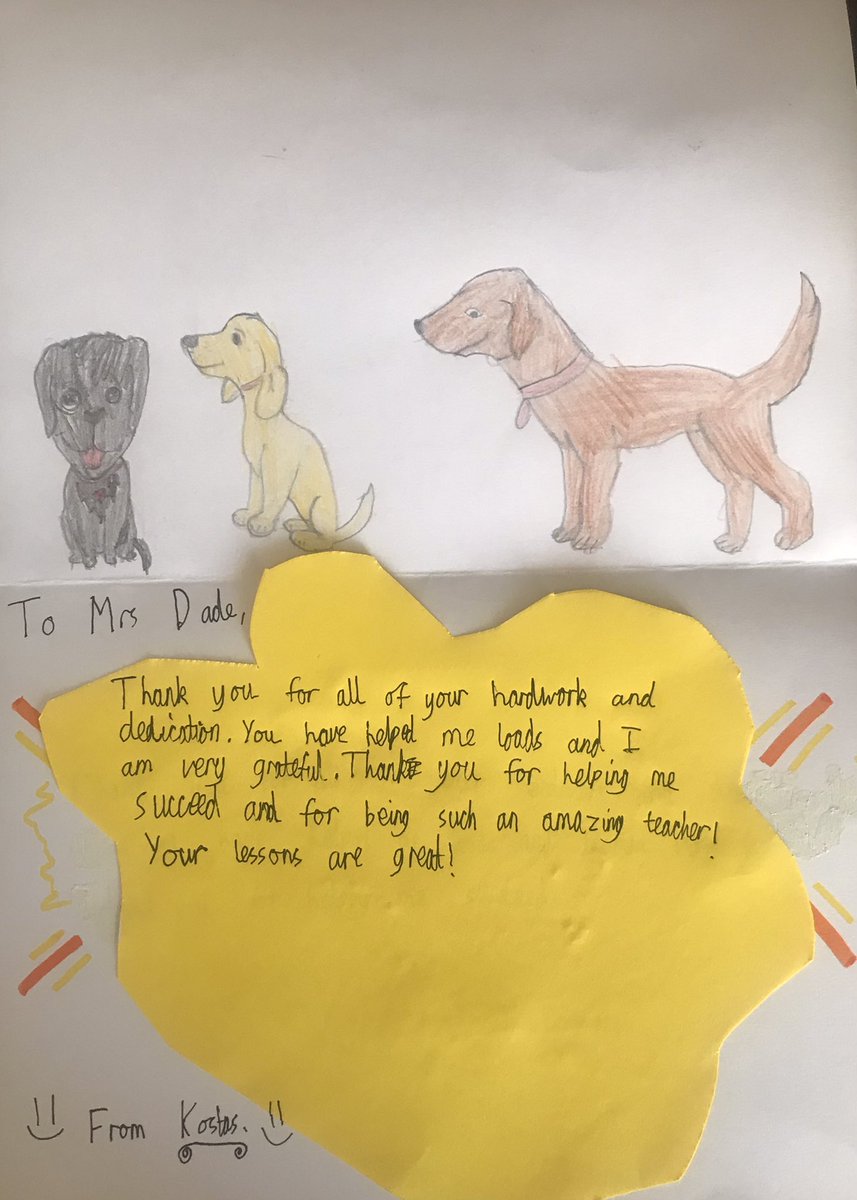 KazLineta's tweet photo. Goodbye and good luck Mrs Dade 😊@Y65DStannes https://t.co/YOTuaV8zZT