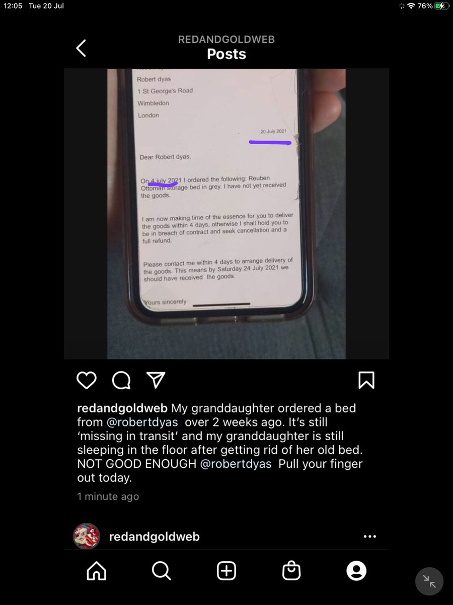 When a huge chain like <a href="/RobertDyas/">Robert Dyas</a>  think they can treat their customers like crap, that’s when the internet flexes its muscles!