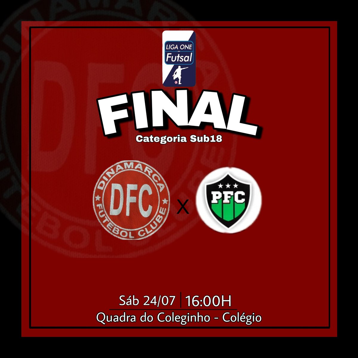 fcdinamarca's tweet photo. Sábado nossa equipe entra em quadra pela última vez na Liga One, vamos em busca desse título! 🙏🇩🇰🏆 #ÉPeloCocão https://t.co/xAppCb4V41