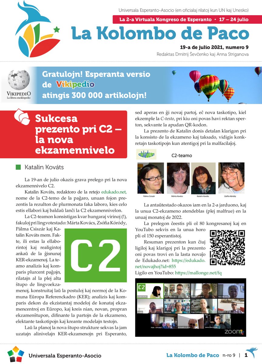 Revuo Esperanto tweet media