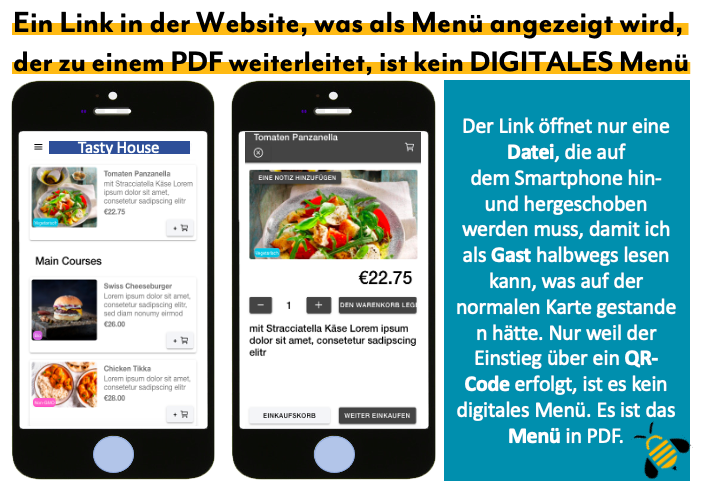 Die nächste Generation #Menükarten sind responsive, dynamisch und sprechen die Sprache Ihres Gastes. Es gibt die lückenlos digitalen und responsive optimierten Menüs, die ohne #APP &amp; mit #QR arbeiten. 
Diese sprechen die Sprache Ihres #Gastes, der dann auch noch mehr bestellt.