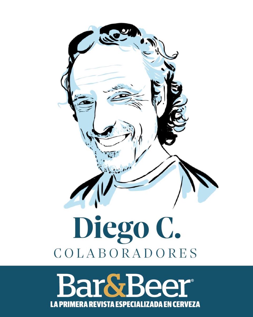 👉 COLABORADORES: Diego C.
Biólogo y cervecero en su propia fábrica -Cerveza Cotoya-, tras dar su visión gráfica de Albert Barrachina, le pedimos que continuase dibujando a cerveceros. ¡Bienvenido Diego!
➡ En este número, Diego ilustra a David Castro de @cibelescervezas