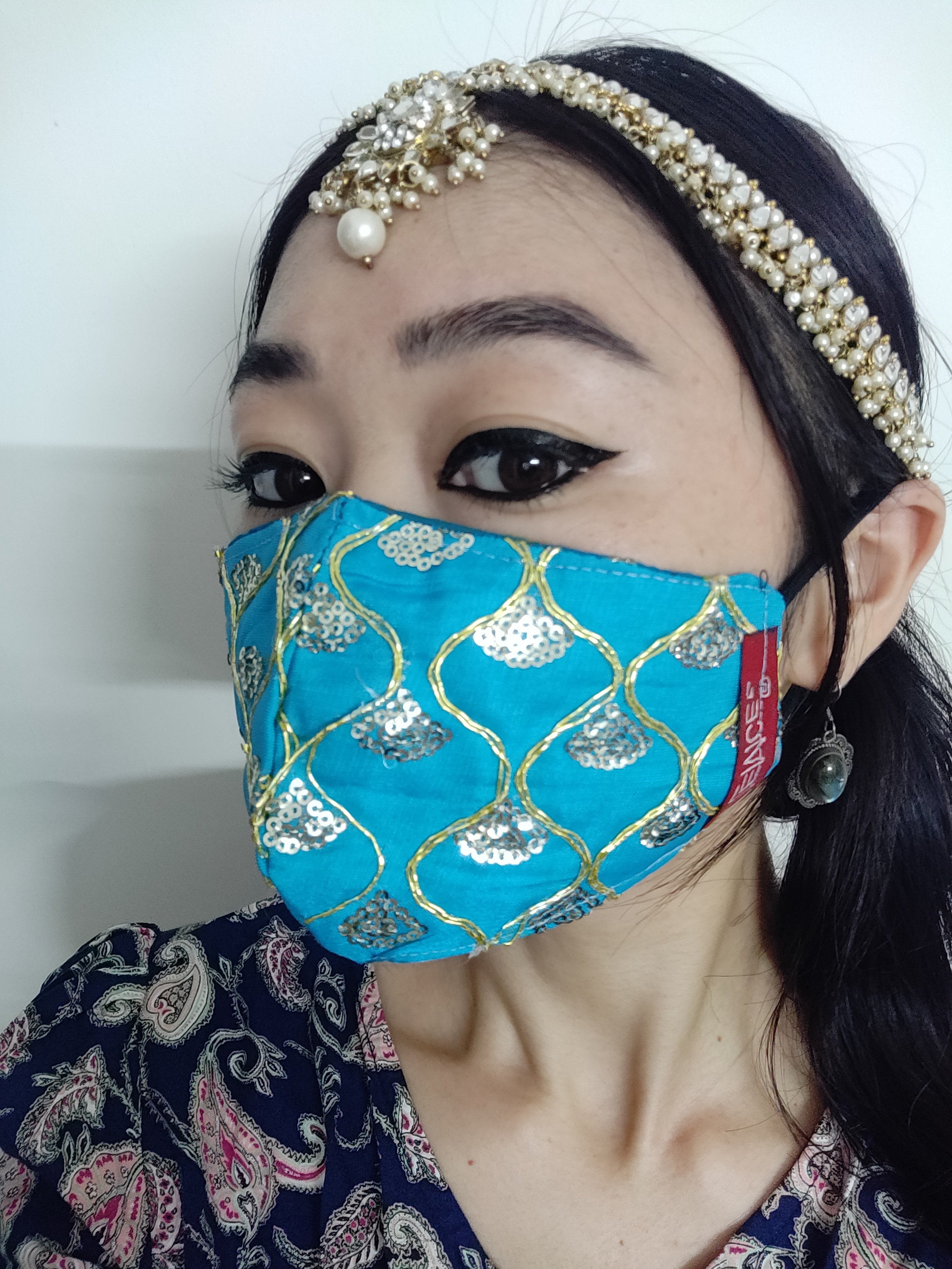 Noriko Shakti In Goa Bollywood Mask 2pcs For Rs 50 ボリウッド系マスク 2つで50ルピー 75円 T Co Fla8djphsh Twitter