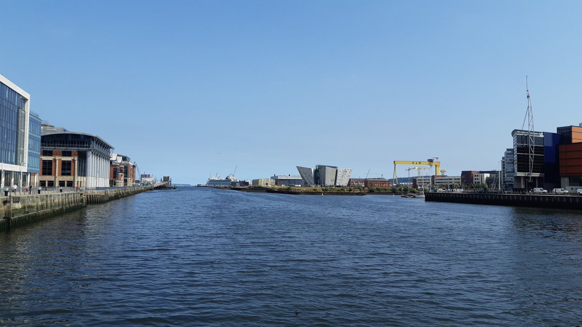 Clear blue skies and another beautiful day across Northern Ireland #beautiful #HeatWave2021