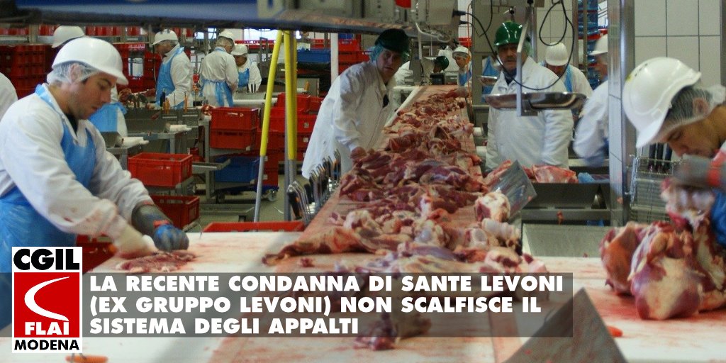 🟥 IL SISTEMA DEGLI APPALTI NEL DISTRETTO CARNI MODENESE
Ha prosperato, nonostante gli argini del sindacato e le indagini della Guardia di Finanza quando hanno approfondito i rapporti tra appaltanti e appaltatori
Leggi tutto 👉 bit.ly/3eBLMm0

<a href="/FlaiCgilModena/">Flai-Cgil Modena</a> <a href="/er_flai/">FLAI CGIL ER</a>